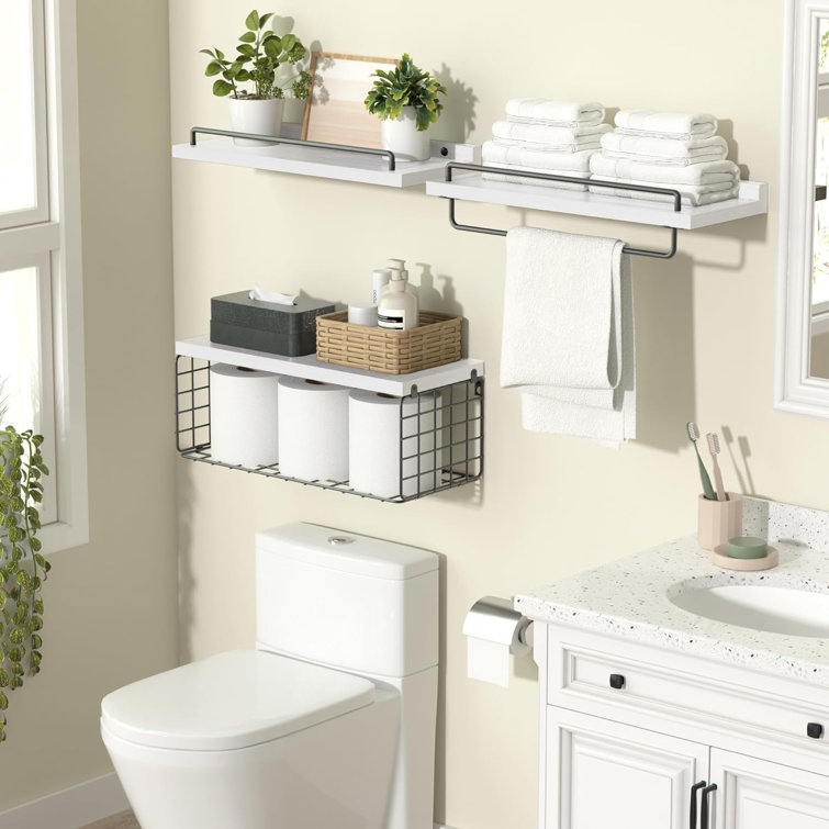 Hokku Designs Placeeda Bathroom Shelves | Wayfair
